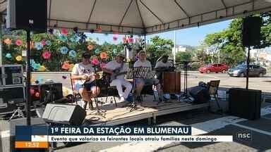 Jornal do Almoço SC Blumenau Domingo 09 foi realizado a 1ª