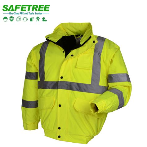 Ansi Class Ce En High Reflective Jackets Warm Jacket Winter