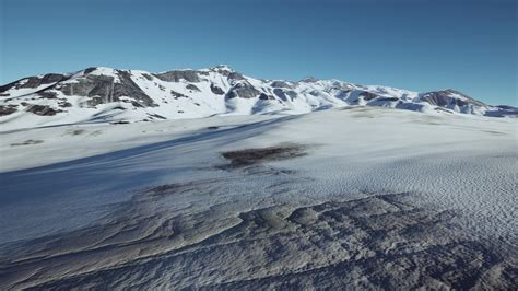 Snow covered volcanic crater in Iceland 5576796 Stock Video at Vecteezy