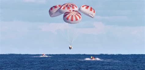 SpaceX Crew Dragon spacecraft nears last parachute tests before ...