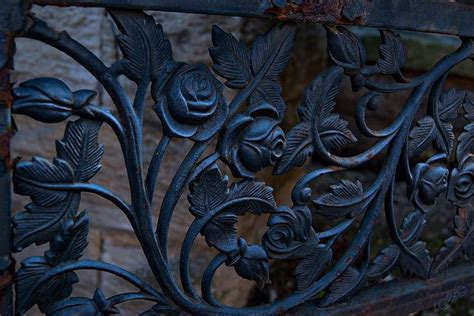 Wrought Iron Roses By Evn1ngstar Via Flickr Iron Rose Wrought Iron