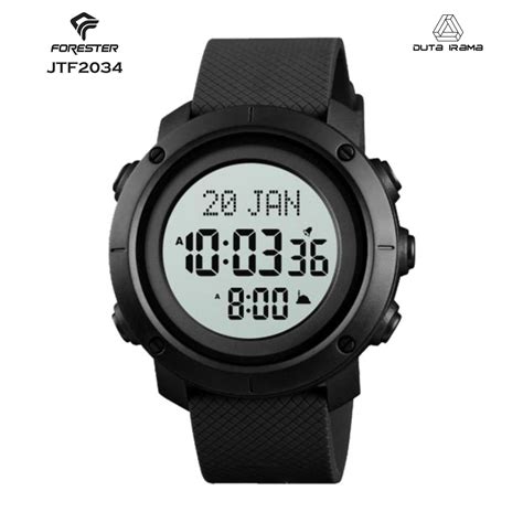 DUTAIRAMA JAM TANGAN Forester JTF 2034 Muslim Watch Lazada Indonesia