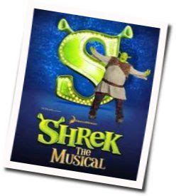 Shrek The Musical - Big Bright Beautiful World guitar chords