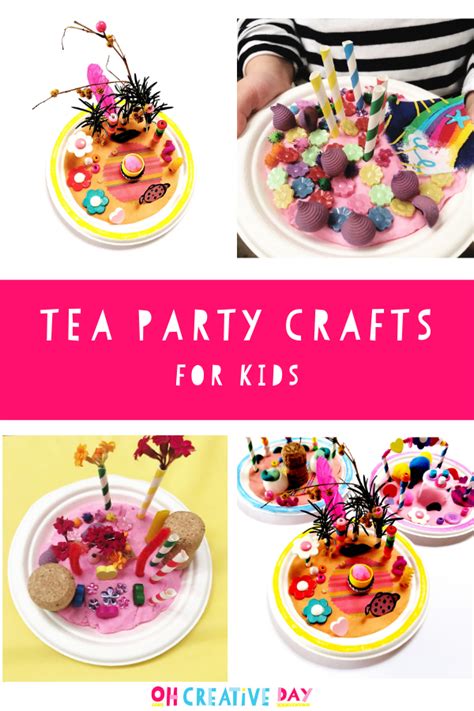 Tea Party Craft For Kids Of All Ages Oh Creative Day