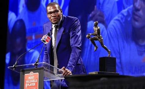 Video Kevin Durant S Emotional Mvp Acceptance Speech Ibtimes India