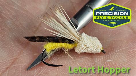 The Letort Hopper Great Pattern With Step By Step Youtube