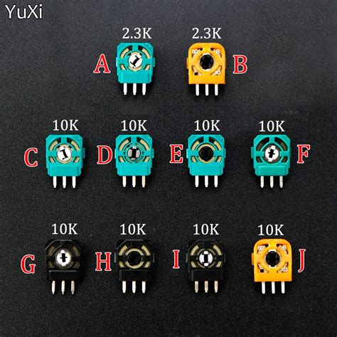 YUXI 5Pcs Original 3D Analog Micro Switch Sensor For PS4 PS5 Controller