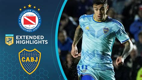 Argentinos Juniors Vs Boca Juniors Extended Highlights Argentina