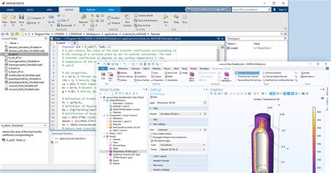 Matlab® で Comsol Multiphysics® シミュレーションを実行する