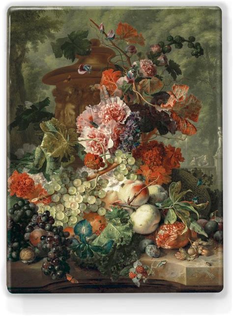 Stilleven Met Bloemen En Vruchten Jan Van Huysum X Cm