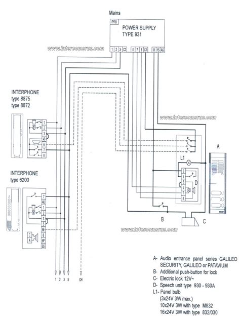 Elvox Intercom Wiring Diagram Wiring Diagram