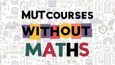 Mut Courses That Do Not Require Maths Or Maths Lit · Varsity Wise🎓