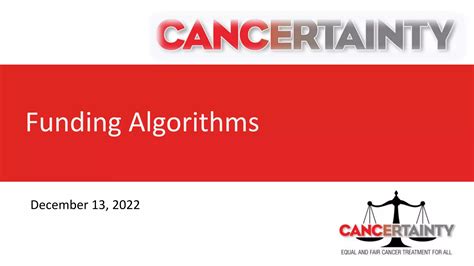 funding algorithms