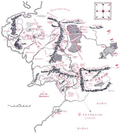 Middle Earth Map The Lonely Mountain