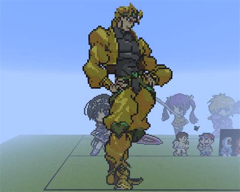 Jojos Bizarre Adventure Hd Dio Brando Za Warudo Minecraft Map