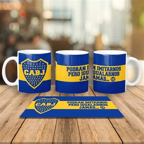 Taza De Frase Para Boca Juniors Personalizada Por Sublimaci N Tazas Blanca