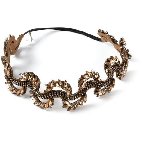 Deepa Gurnani Luxe Headband 6 075 CZK Liked On Polyvore Featuring