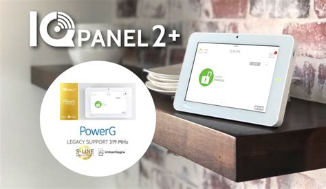 Qolsys Releases Iq Panel 2 Plus With Dual Srf Featuring Powerg And S Line Encrypted 319 5