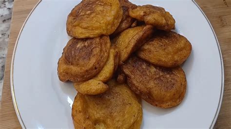 Plantain Fritters Recipe Youtube