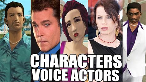 GTA Vice City Best Characters And Voice Actors Tommy Vercetti Lance