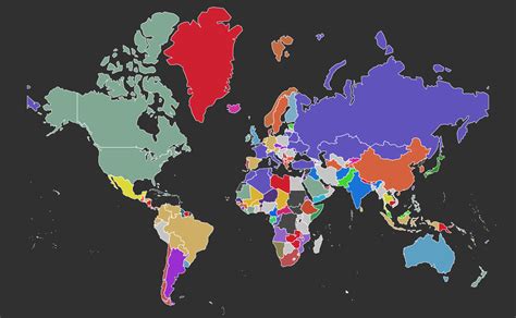 This Map Shows The Top Musical In Every Country In The World Ticketsource