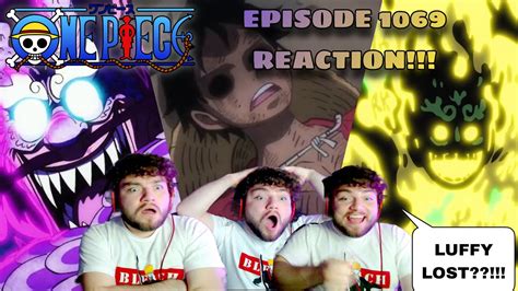 ONE PIECE EPISODE 1069 REACTION LUFFY LOSES AGAIN THE CONCLUSION