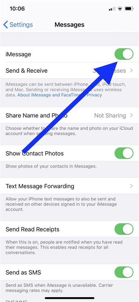 How To Turn On Imessage On Ipad