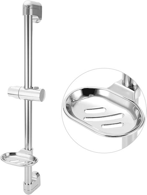 Duschstange, G1/2" Edelstahl Duschstange Variabel Wandstange Dusche ...