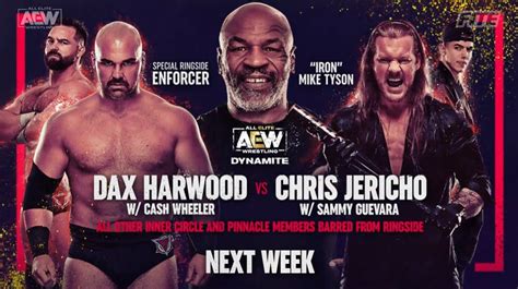 Two Title Matchups Announced For Next Weeks Aew Dynamite On Tnt Red