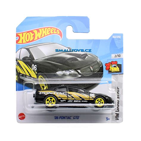 Pontiac GTO Hot Wheels černá