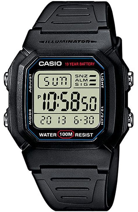 Zegarek M Ski Czarny Casio W H Aves Twojzegarek Eu