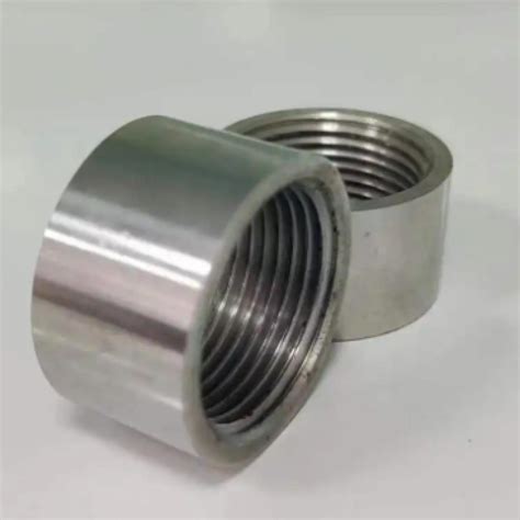 High Quality Stainless Steel Thread Pipe Half Coupling Npt Bsp