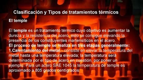 TRATAMIENTOS TERMICOS Ppt Descargar