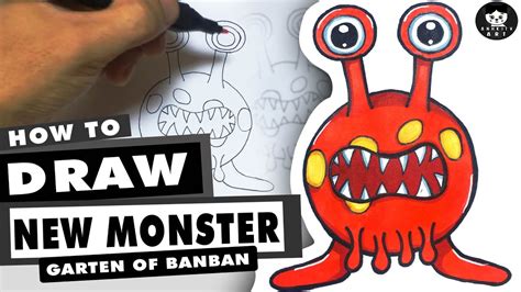 How To Draw NEW MONSTER GARTEN OF BANBAN 3 Anhkitv Art YouTube