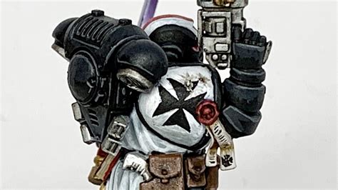 Video Freehand How To Paint A Black Templars Chapter Badge The