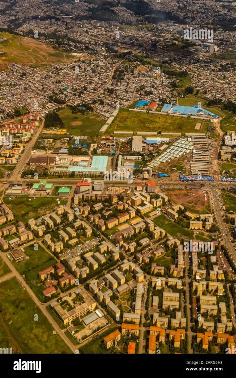 Aerial View City Addis Ababa High Resolution Stock Photography And