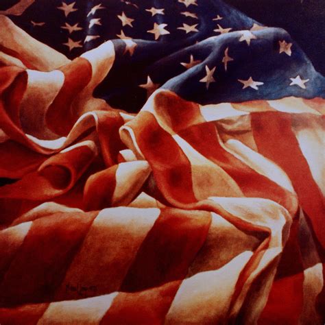 Old Glory By Michael Lang