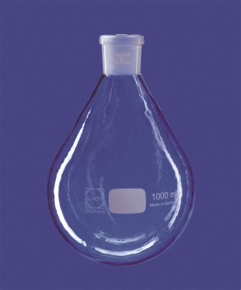 Evaporating Flask 3000 Ml NS 29 32 PUR Coated LabFriend Laboratory