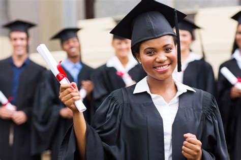 Black Female Graduate Youth Village Kenya