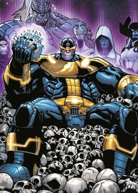 Daily Marvel Character • Thanos Powers: Superhuman intelligence ...