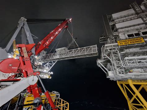 Pioneering Spirit Successfully Installs 95 M Bridge Allseas