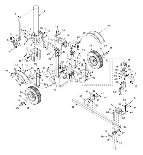 Huskee 22 Ton Log Splitter Parts Diagram | Reviewmotors.co