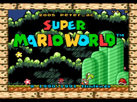 Super Mario World Usa [graphic Hack By Pac V1 21] All Stars And Yoshi