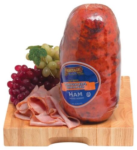 Heritage Farm Grab Go Virginia Smoked Ham Fresh Sliced Deli Meat