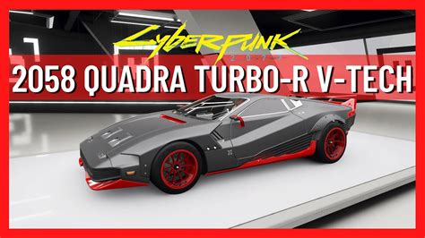 Forza Horizon Quadra Turbo R V Tech Cyberpunk