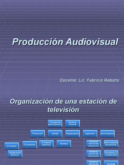 PDF Producción TV 1 ppt DOKUMEN TIPS