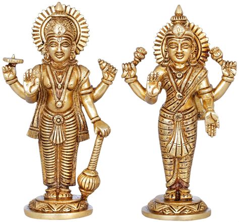 Lord Vishnu and Goddess Lakshmi