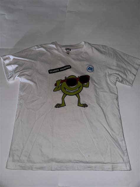 Men S Uniqlo Disney Pixar Mike Wazowski Monsters Inc Gem