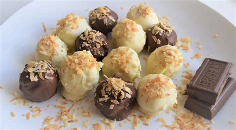 3-Ingredients Chocolate Coconut Balls (No-Bake Recipe) | Foodtalk