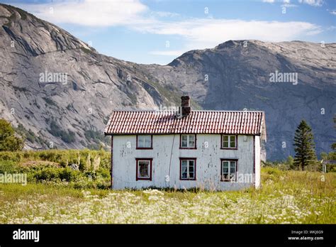 Old House Norway Stock Photo Alamy